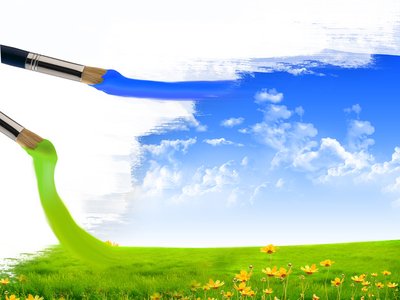 迷人的北极熊与极地生态